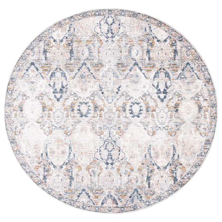 SAFAVIEH Moondust Collection MND654F Grey / Blue Rug Image 4