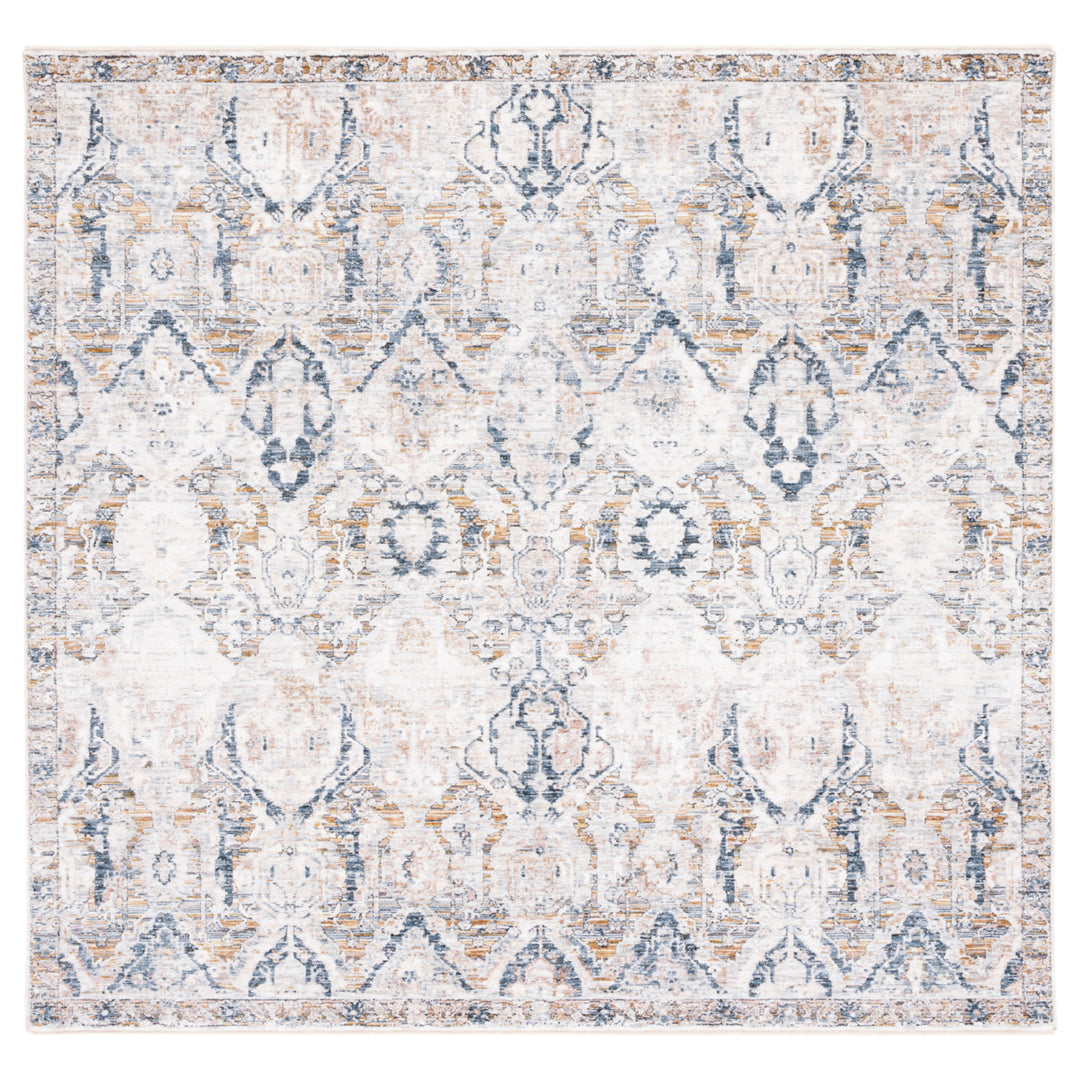 SAFAVIEH Moondust Collection MND654F Grey / Blue Rug Image 6