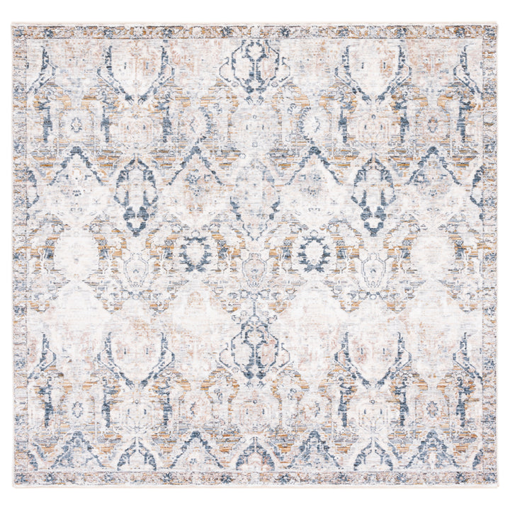 SAFAVIEH Moondust Collection MND654F Grey / Blue Rug Image 6