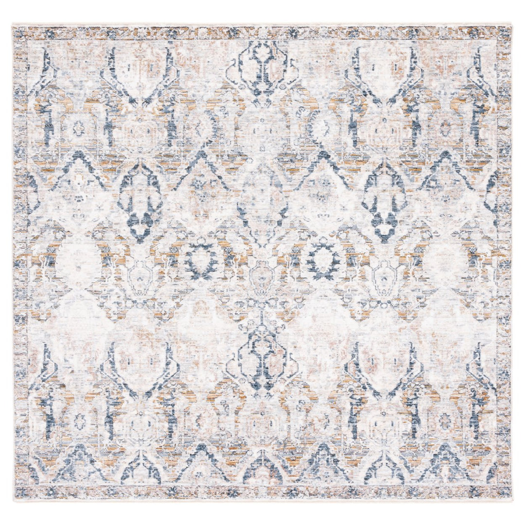 SAFAVIEH Moondust Collection MND654F Grey / Blue Rug Image 1