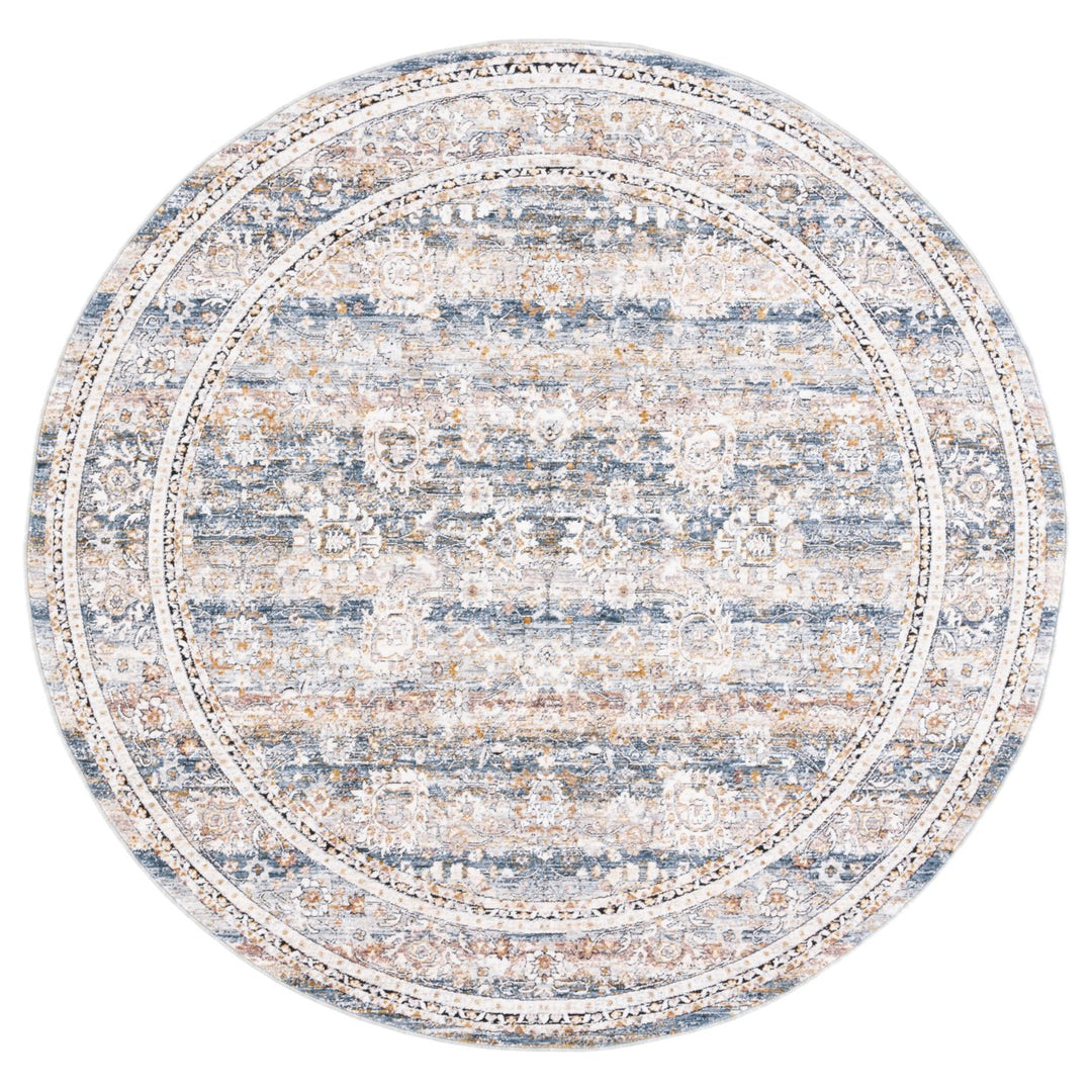 SAFAVIEH Moondust Collection MND658M Blue / Grey Rug Image 1