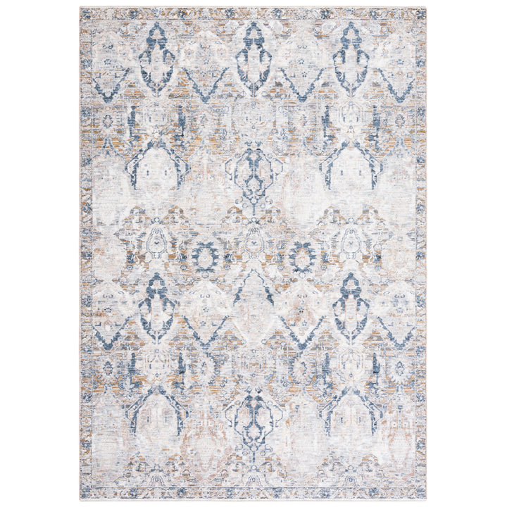 SAFAVIEH Moondust Collection MND654F Grey / Blue Rug Image 10