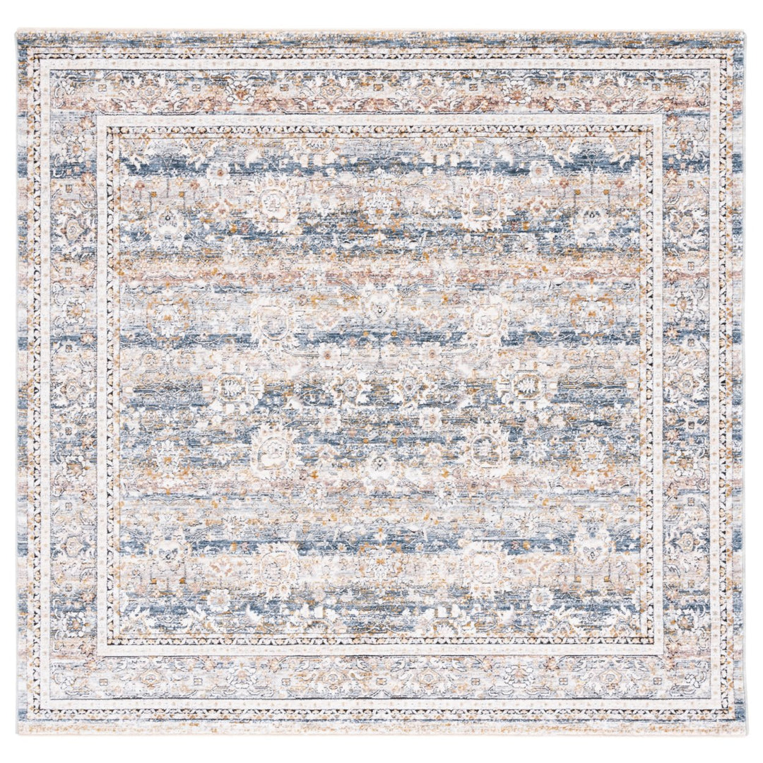 SAFAVIEH Moondust Collection MND658M Blue / Grey Rug Image 1