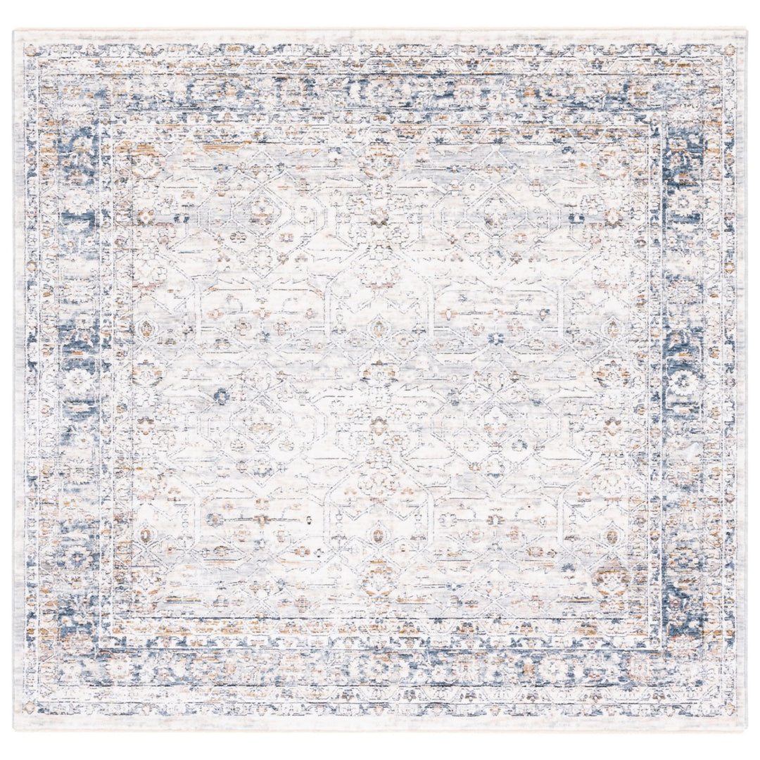 SAFAVIEH Moondust Collection MND656F Grey / Blue Rug Image 1