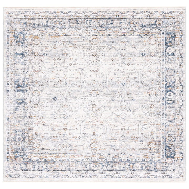 SAFAVIEH Moondust Collection MND656F Grey / Blue Rug Image 1