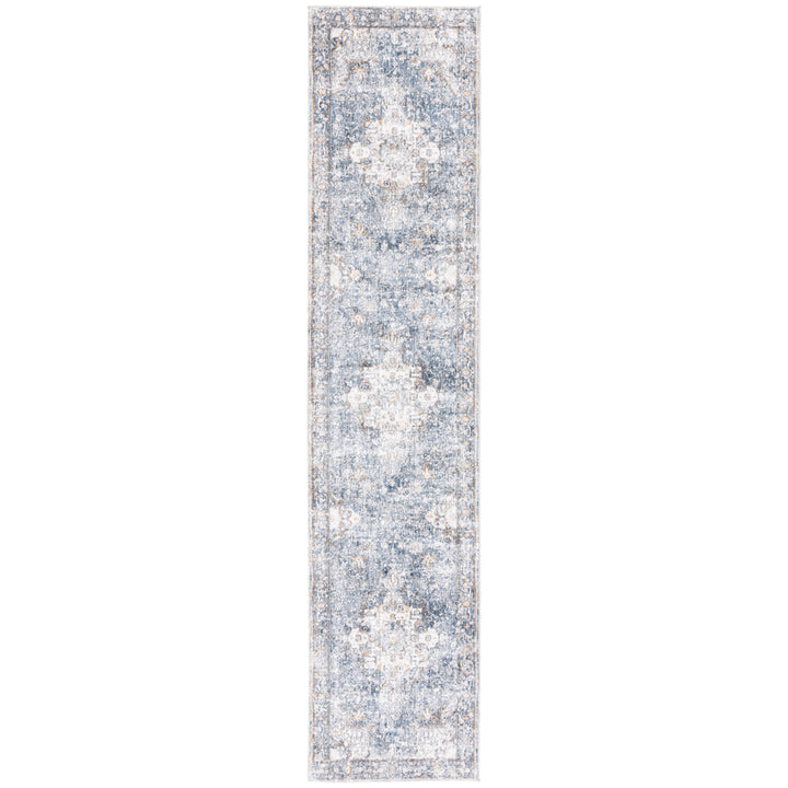 SAFAVIEH Moondust Collection MND662A Ivory / Blue Rug Image 5