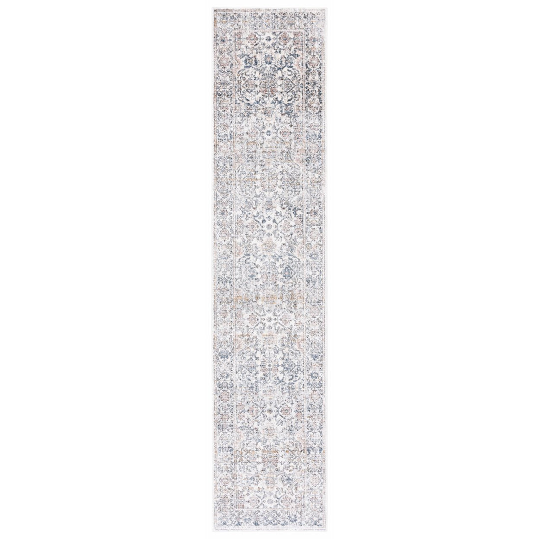 SAFAVIEH Moondust Collection MND664A Ivory / Blue Rug Image 5