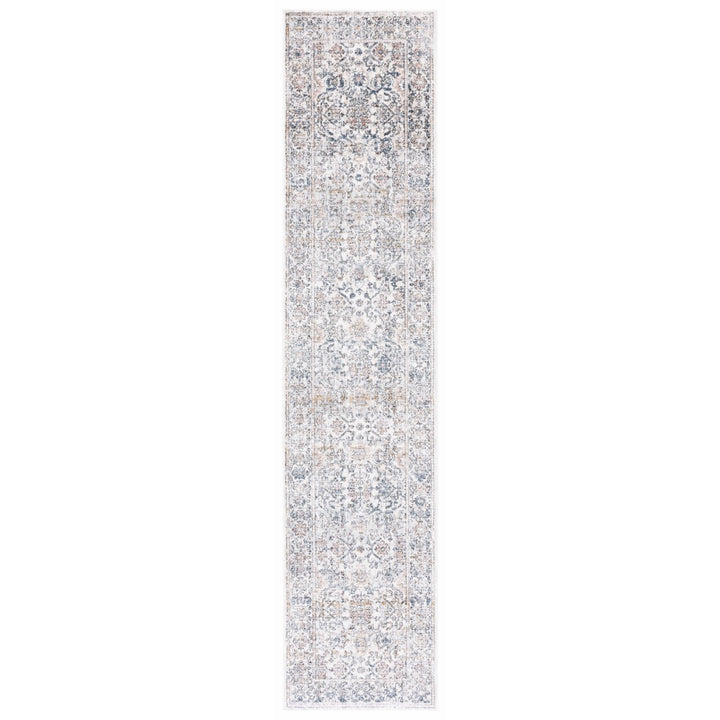 SAFAVIEH Moondust Collection MND664A Ivory / Blue Rug Image 5