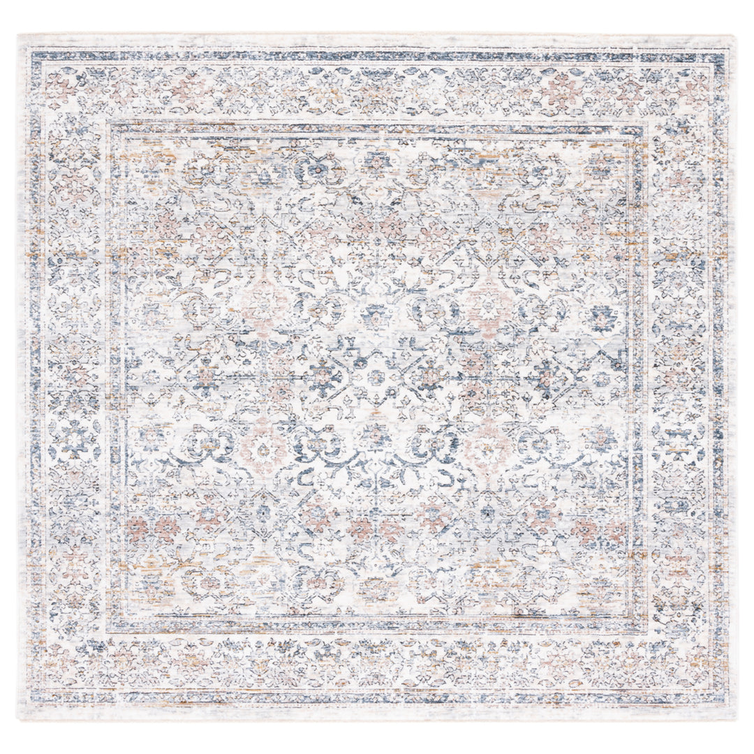 SAFAVIEH Moondust Collection MND664A Ivory / Blue Rug Image 6