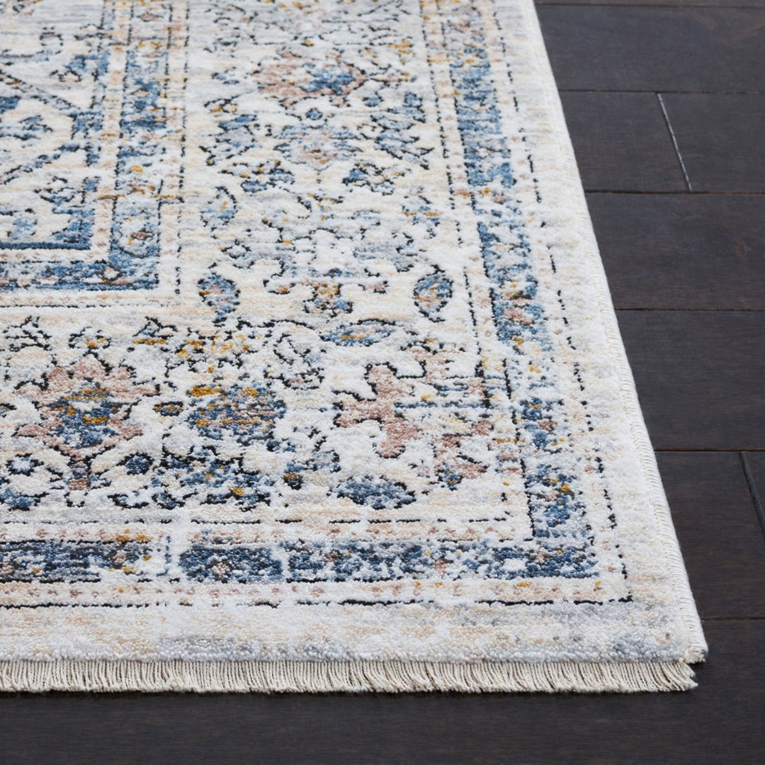 SAFAVIEH Moondust Collection MND664A Ivory / Blue Rug Image 7