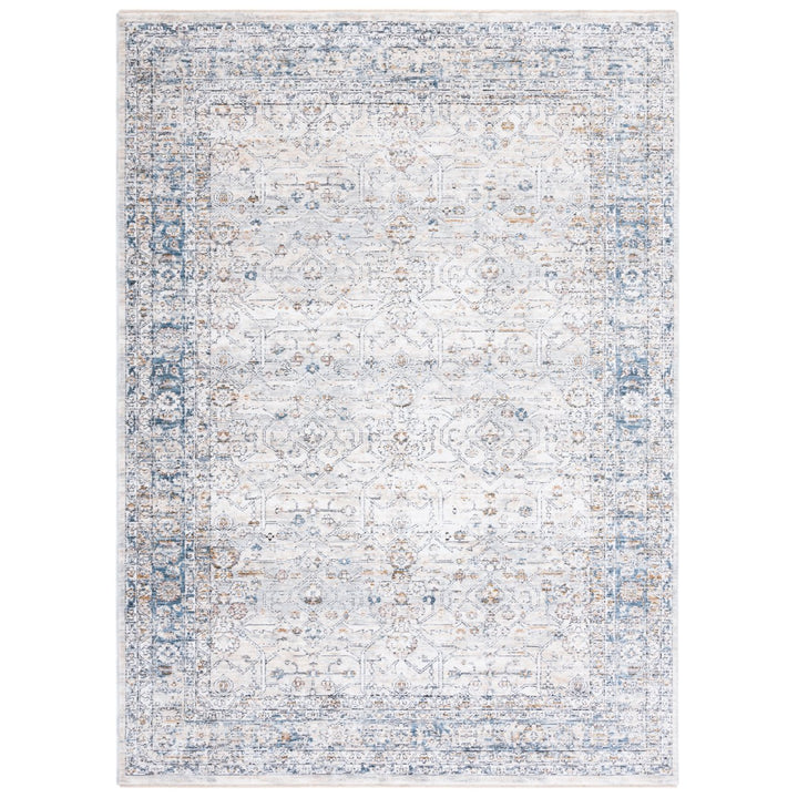 SAFAVIEH Moondust Collection MND656F Grey / Blue Rug Image 1