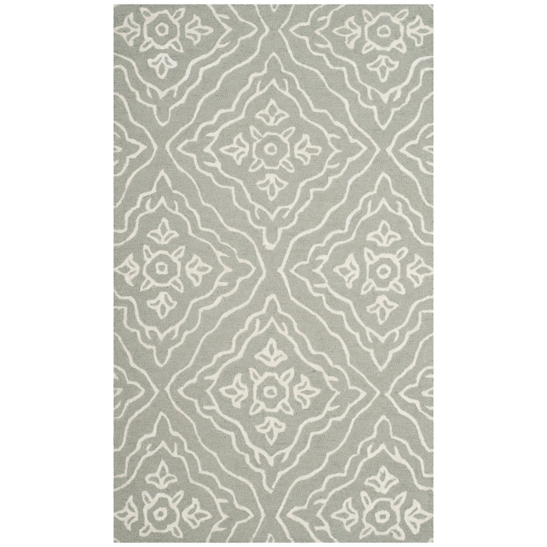 SAFAVIEH Manchester MNH524A Slate / Ivory Rug Image 1