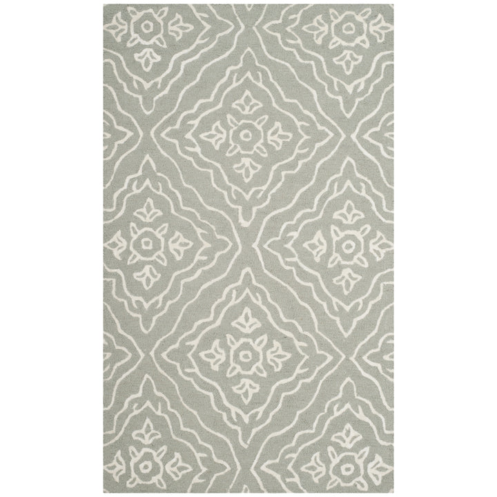 SAFAVIEH Manchester MNH524A Slate / Ivory Rug Image 1