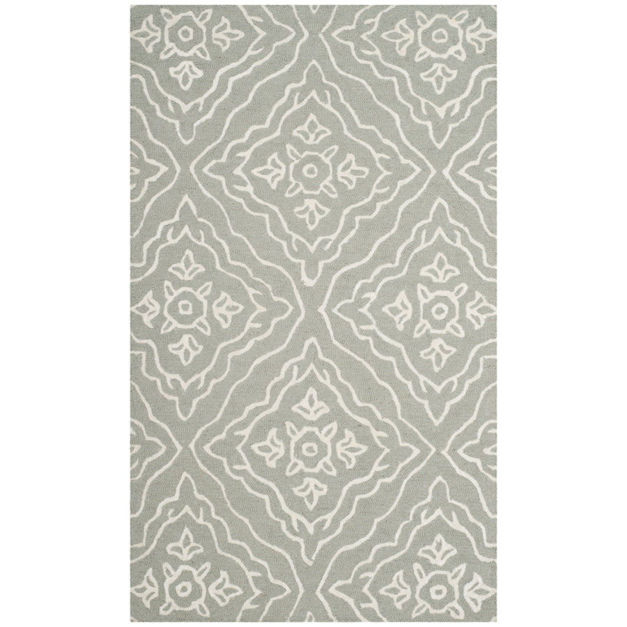 SAFAVIEH Manchester MNH524A Slate / Ivory Rug Image 1