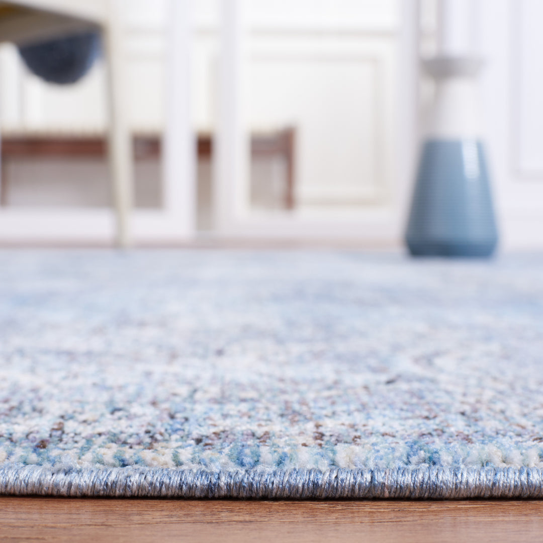 SAFAVIEH Moondust Collection MND668M Blue / Turquoise Rug Image 3