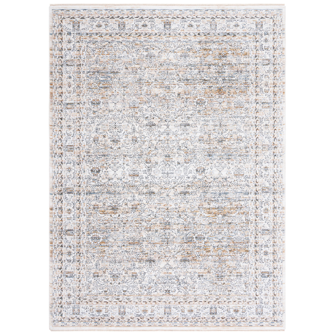 SAFAVIEH Moondust Collection MND660A Ivory / Grey Rug Image 10