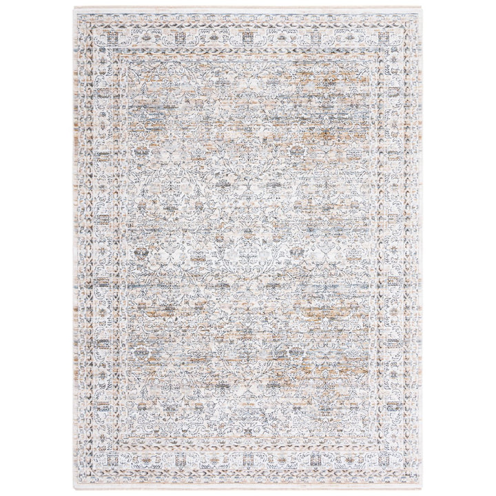 SAFAVIEH Moondust Collection MND660A Ivory / Grey Rug Image 1