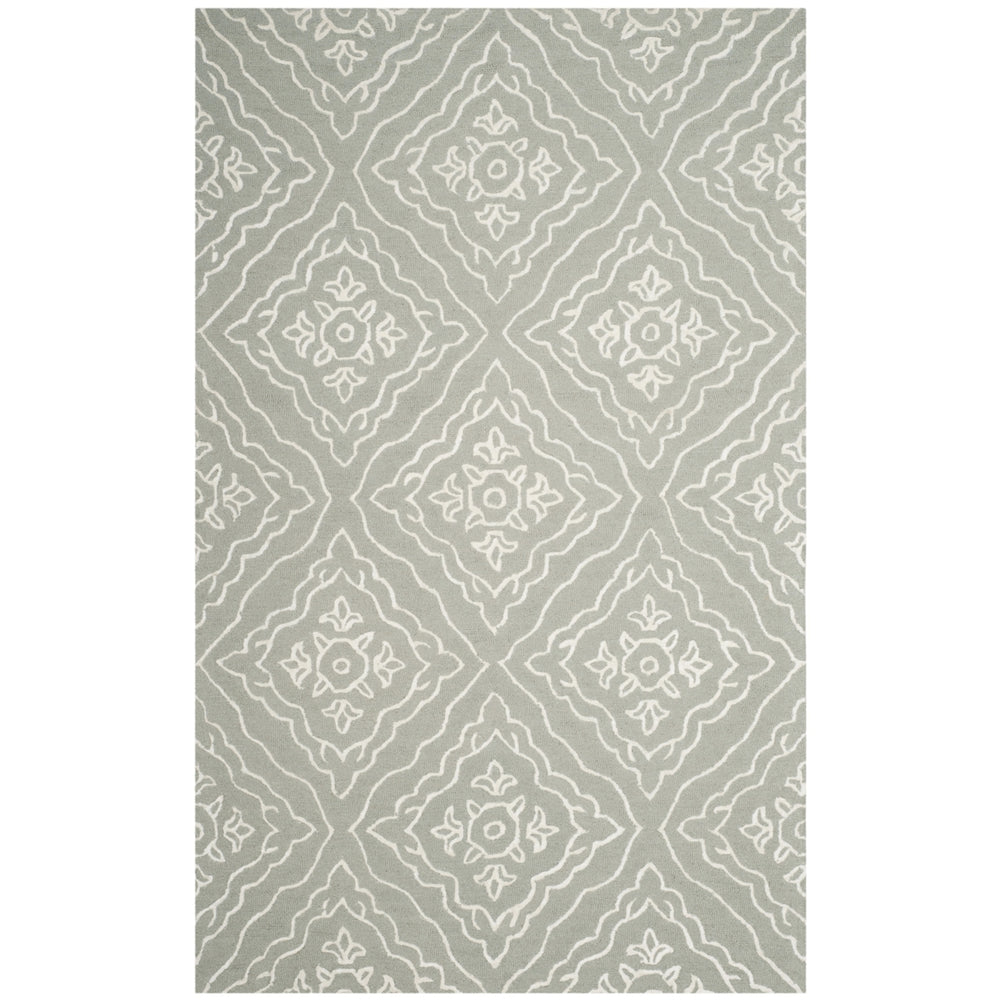 SAFAVIEH Manchester MNH524A Slate / Ivory Rug Image 2