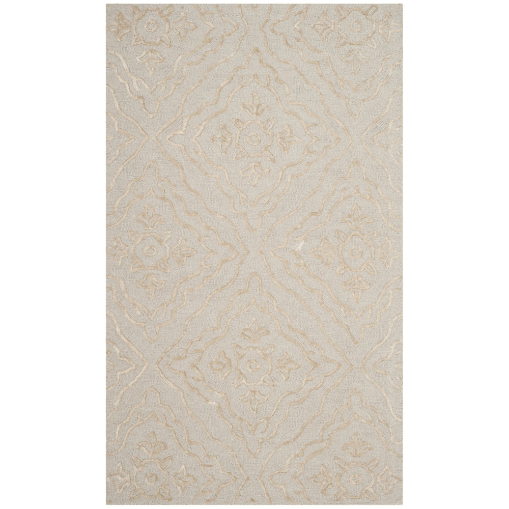 SAFAVIEH Manchester MNH524B Light Blue / Taupe Rug Image 2