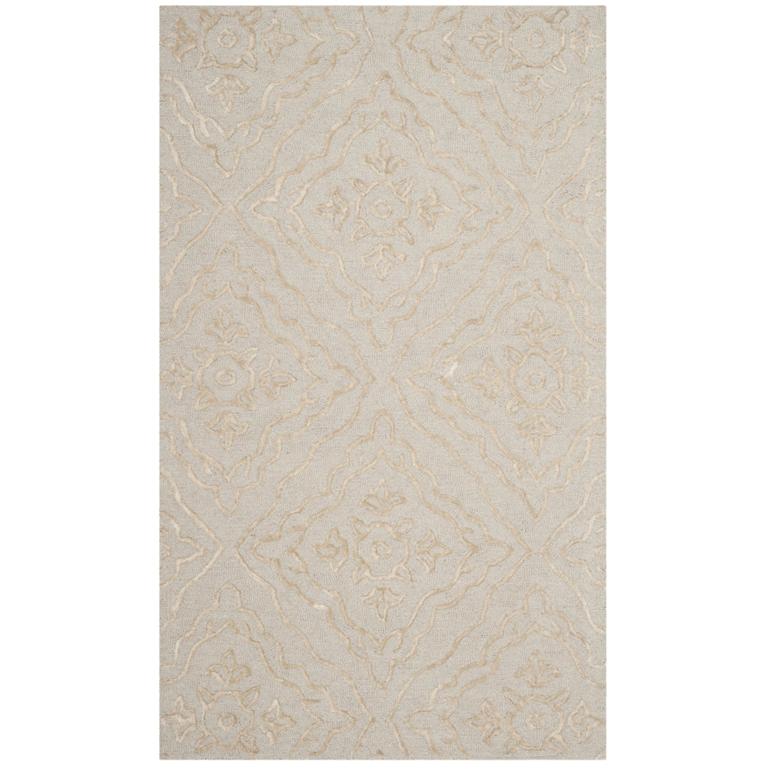 SAFAVIEH Manchester MNH524B Light Blue / Taupe Rug Image 2