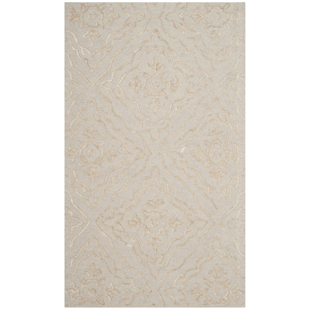 SAFAVIEH Manchester MNH524B Light Blue / Taupe Rug Image 1