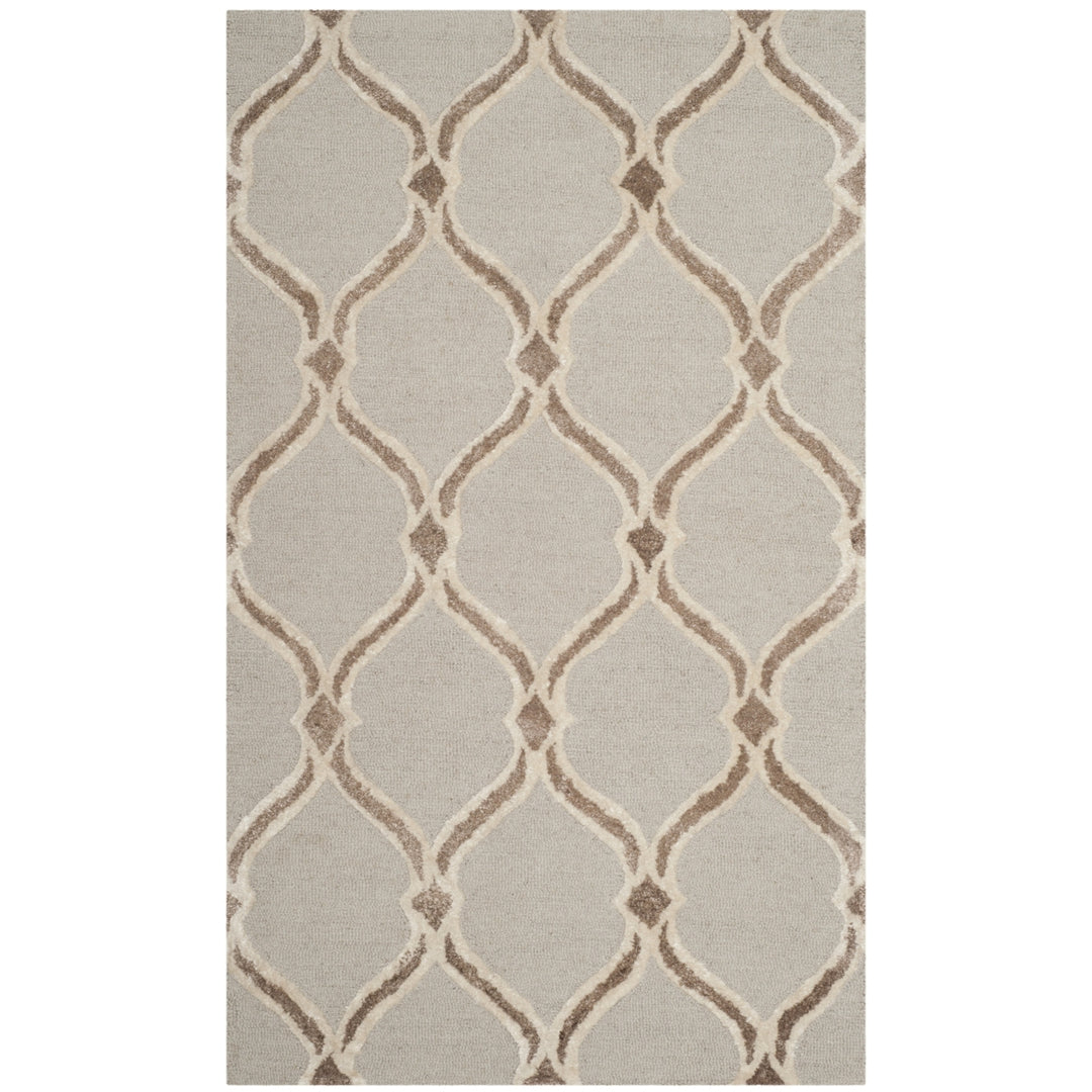 SAFAVIEH Manchester MNH540B Taupe / Ivory Rug Image 2