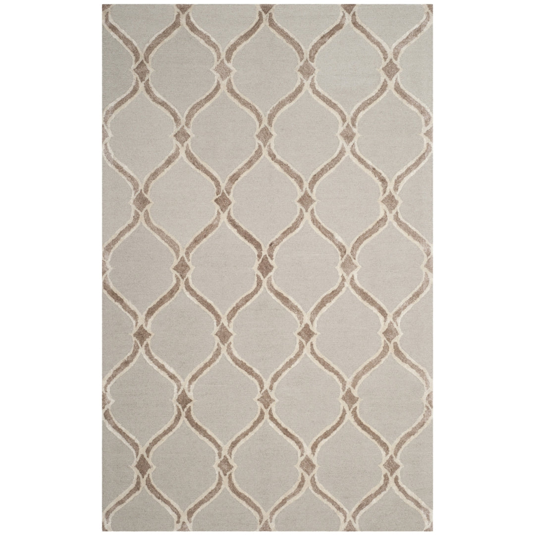 SAFAVIEH Manchester MNH540B Taupe / Ivory Rug Image 4