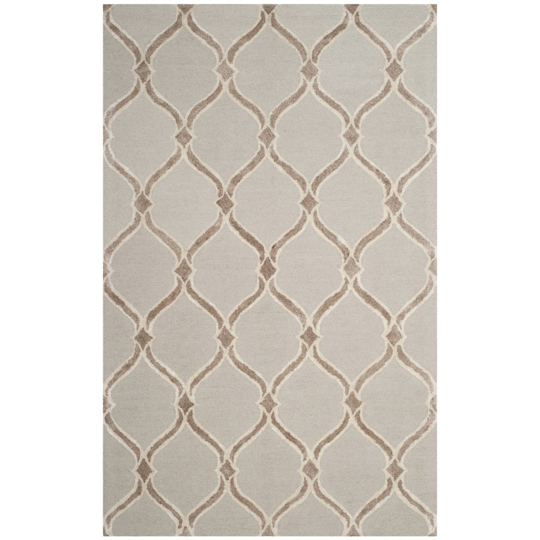 SAFAVIEH Manchester MNH540B Taupe / Ivory Rug Image 1