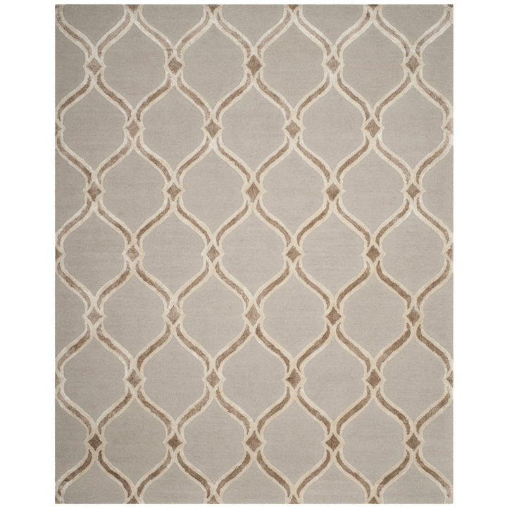 SAFAVIEH Manchester MNH540B Taupe / Ivory Rug Image 5