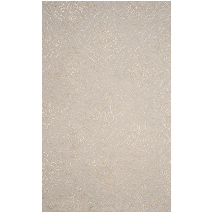 SAFAVIEH Manchester MNH524B Light Blue / Taupe Rug Image 1