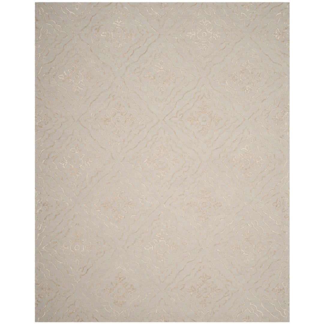 SAFAVIEH Manchester MNH524B Light Blue / Taupe Rug Image 7