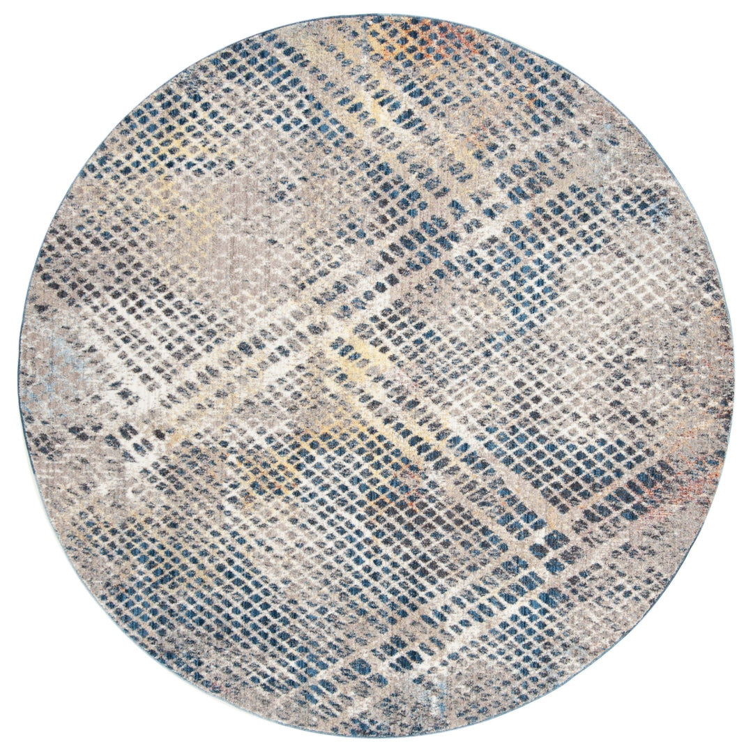 SAFAVIEH Monray Collection MNY656E Blue / Multi Rug Image 4