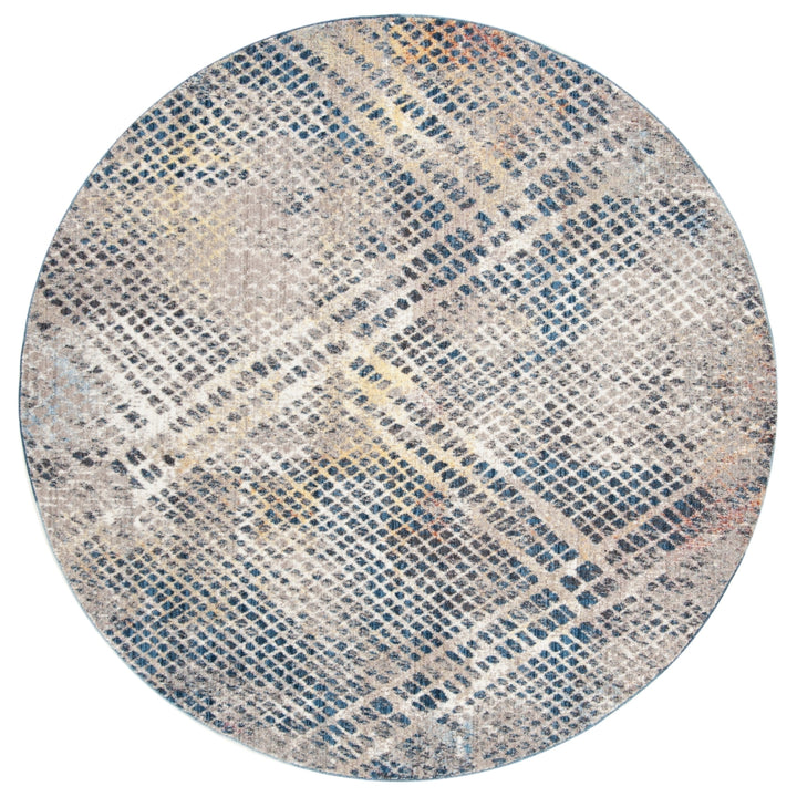 SAFAVIEH Monray Collection MNY656E Blue / Multi Rug Image 4