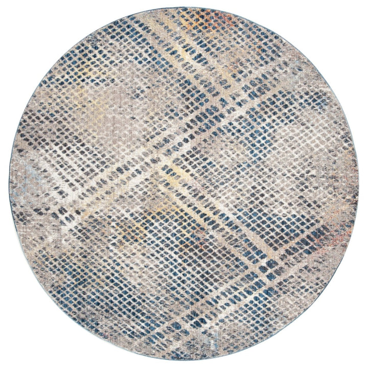 SAFAVIEH Monray Collection MNY656E Blue / Multi Rug Image 1