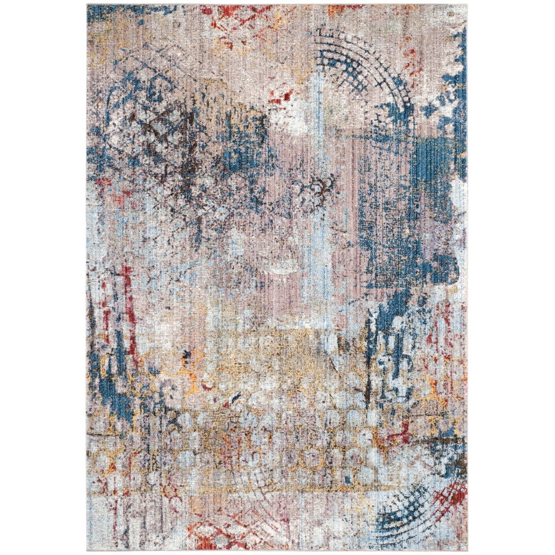 SAFAVIEH Monray Collection MNY658E Blue / Multi Rug Image 1