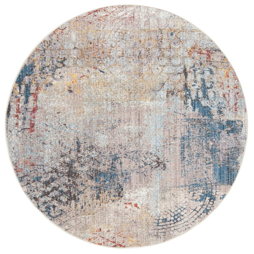 SAFAVIEH Monray Collection MNY658E Blue / Multi Rug Image 4