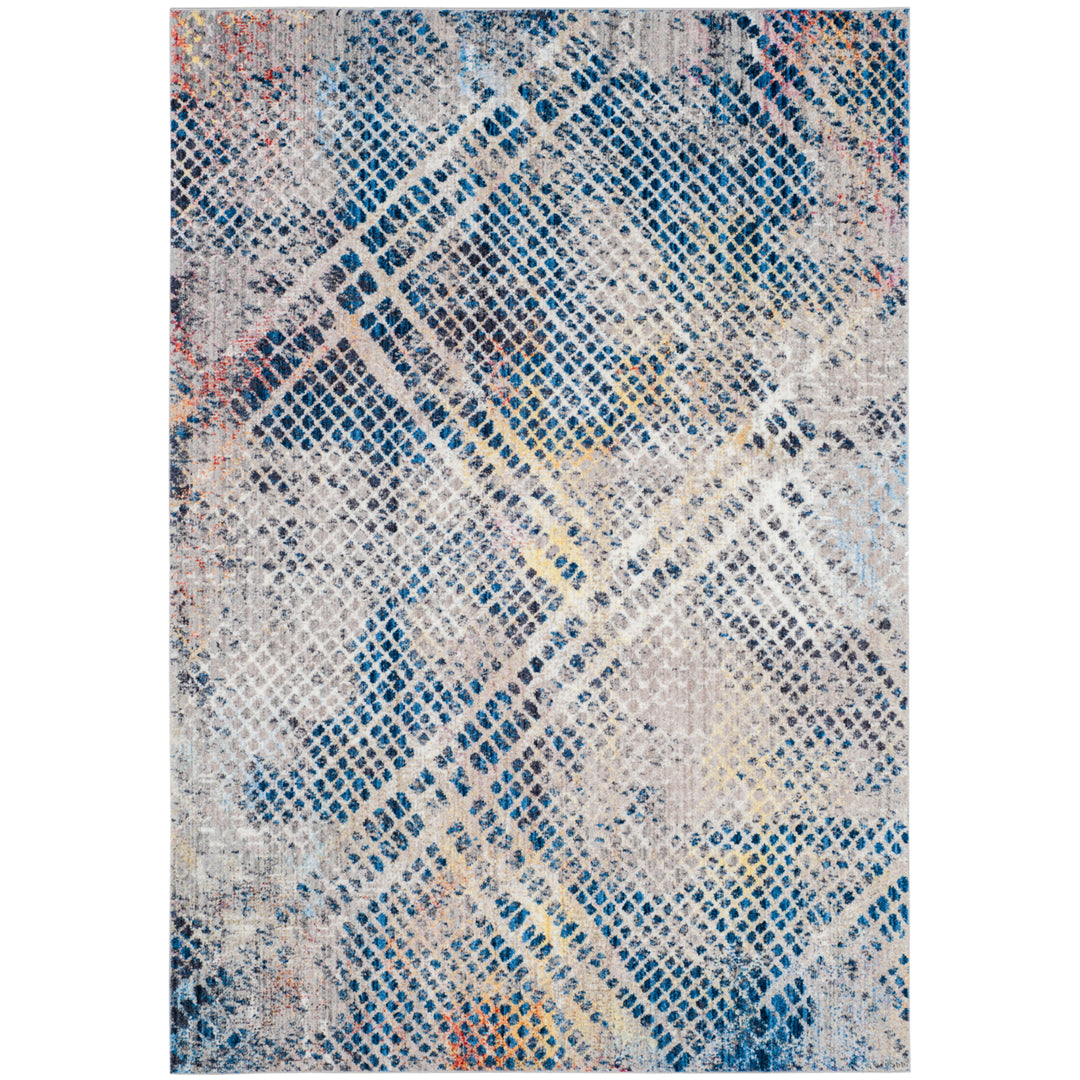 SAFAVIEH Monray Collection MNY656E Blue / Multi Rug Image 11