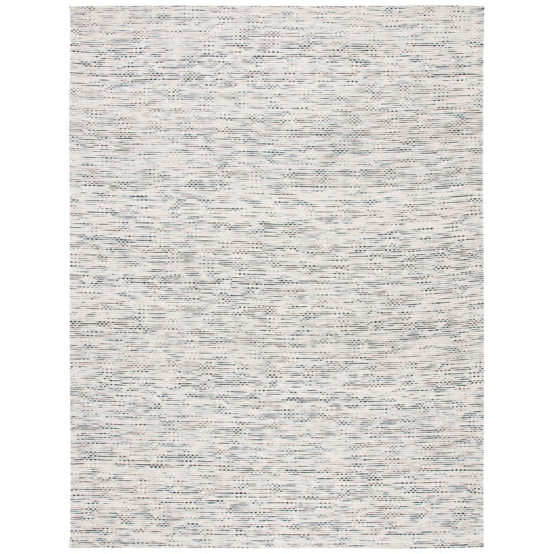 SAFAVIEH Marbella MRB157L Handwoven Denim / Beige Rug Image 1