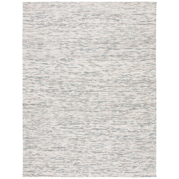 SAFAVIEH Marbella MRB157L Handwoven Denim / Beige Rug Image 1