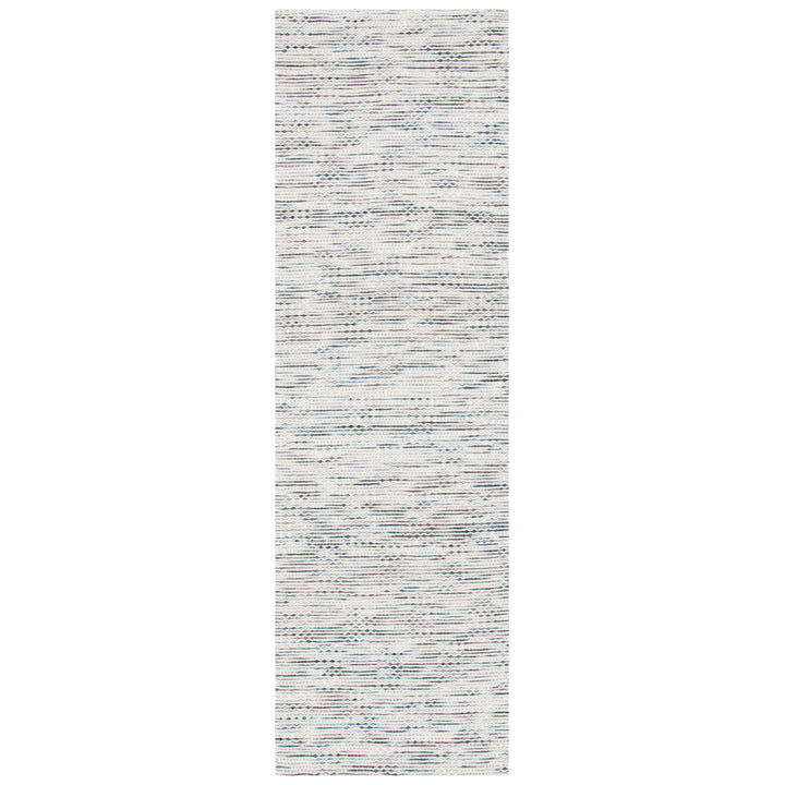 SAFAVIEH Marbella MRB157L Handwoven Denim / Beige Rug Image 3