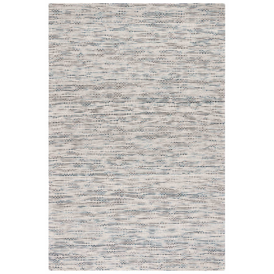 SAFAVIEH Marbella MRB157L Handwoven Denim / Beige Rug Image 7