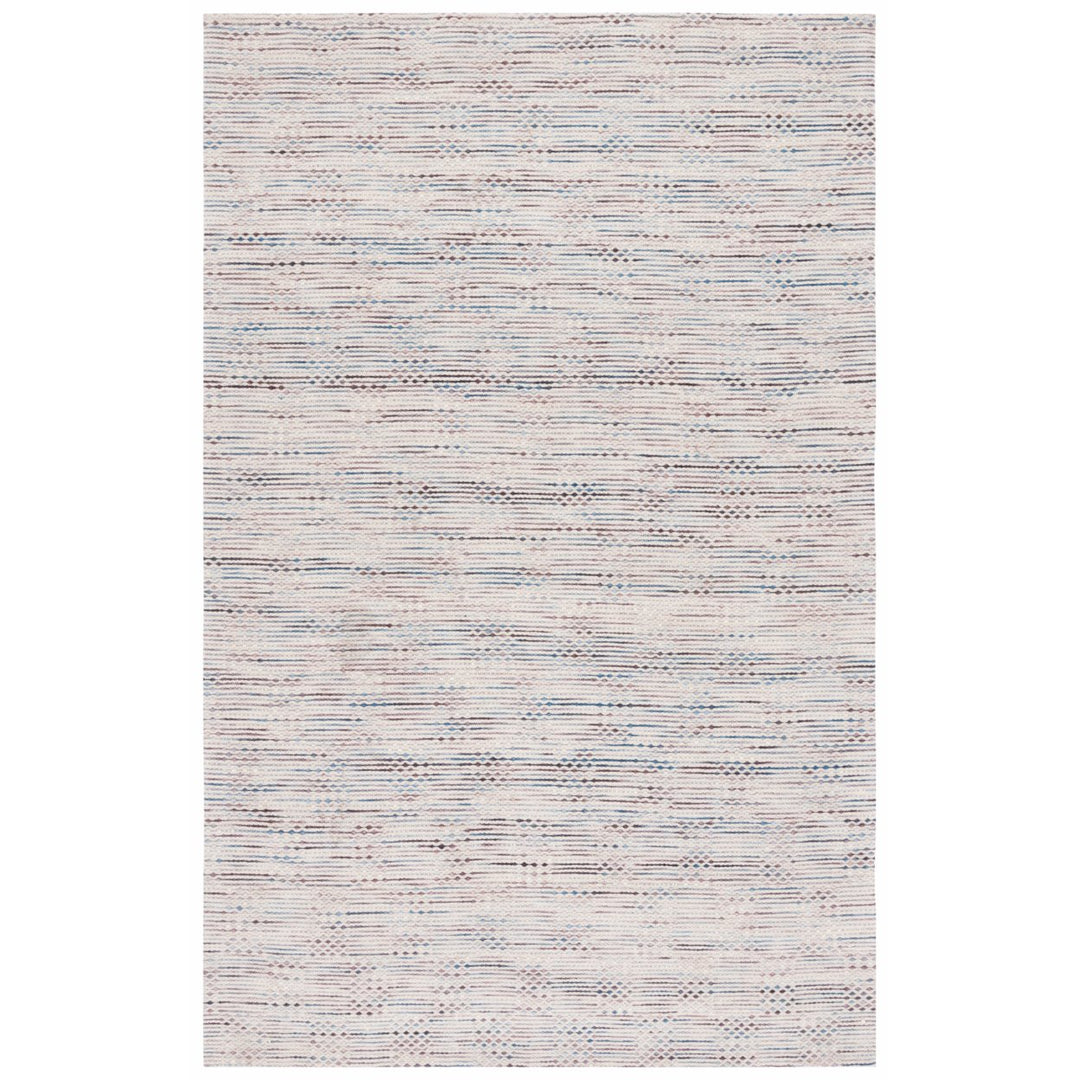 SAFAVIEH Marbella MRB157M Handwoven Blue / Beige Rug Image 1