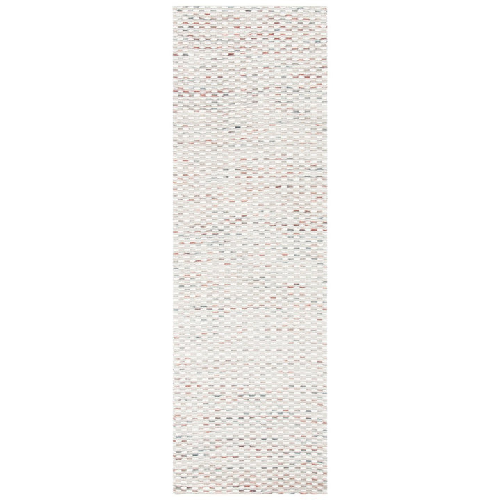 SAFAVIEH Marbella MRB158P Handwoven Beige / Rust Rug Image 1