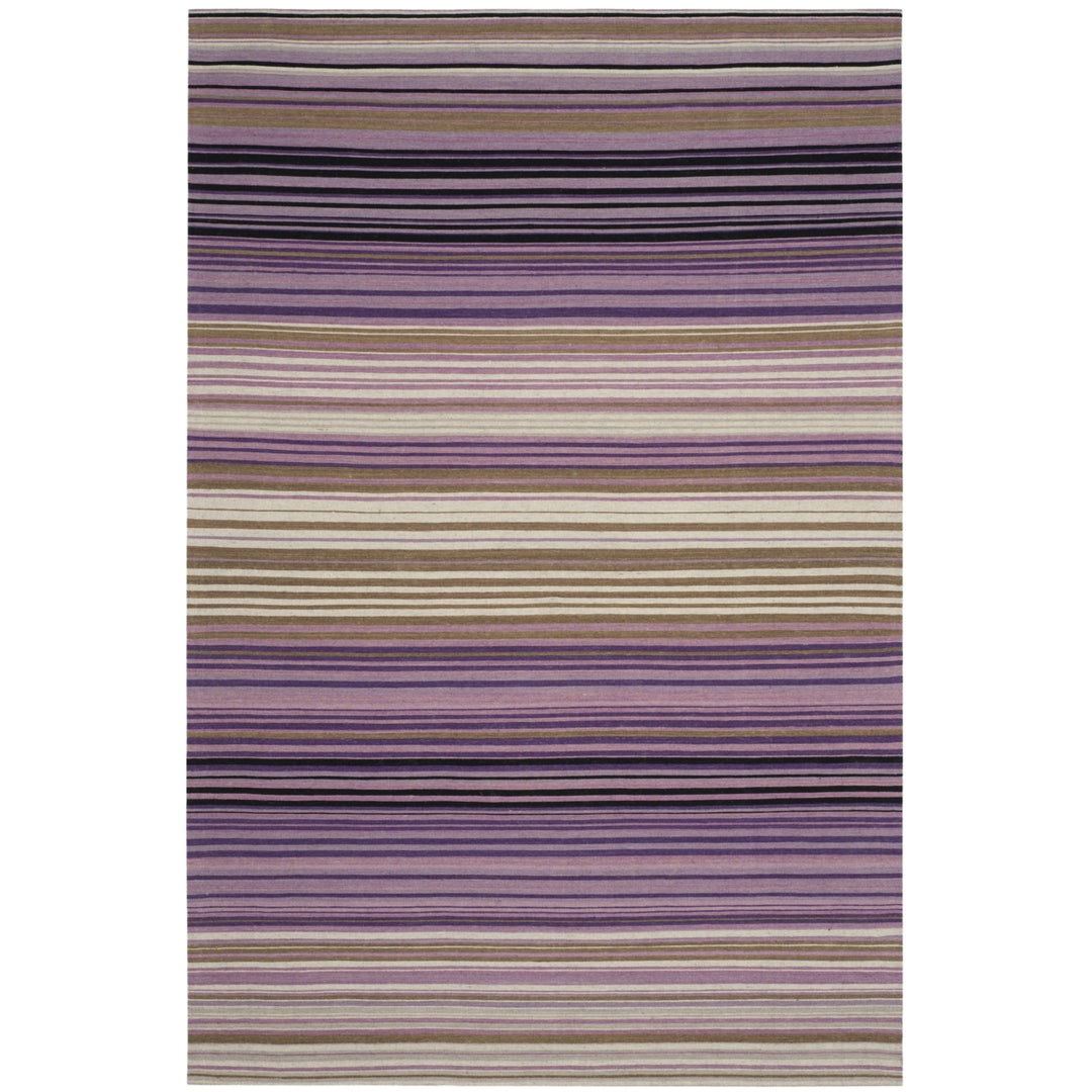 SAFAVIEH Marbella MRB279A Handmade White / Lilac Rug Image 1