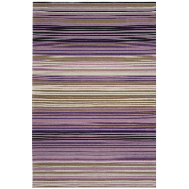 SAFAVIEH Marbella MRB279A Handmade White / Lilac Rug Image 1