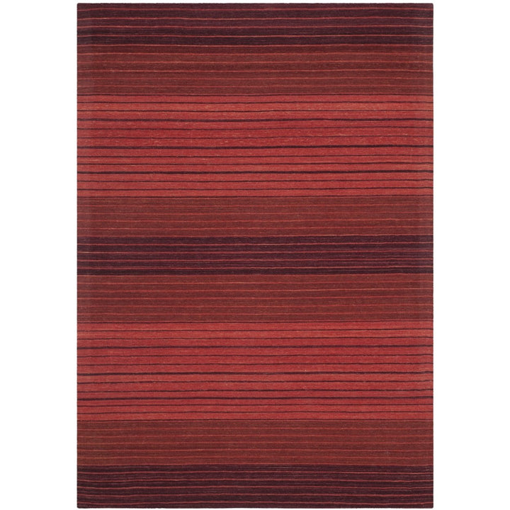 SAFAVIEH Marbella Collection MRB275A Handmade Red Rug Image 1