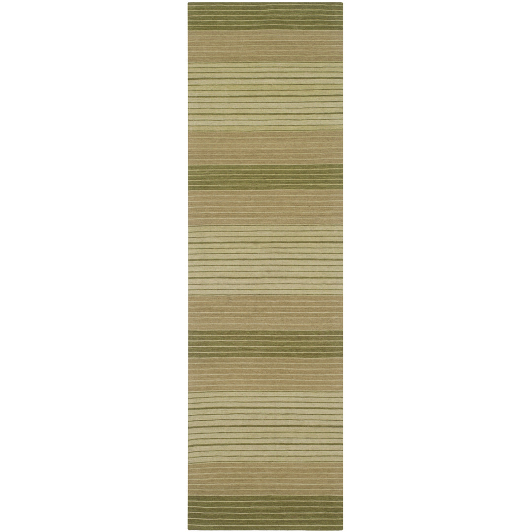 SAFAVIEH Marbella Collection MRB283A Handmade Green Rug Image 3