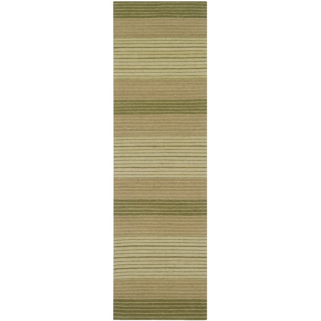 SAFAVIEH Marbella Collection MRB283A Handmade Green Rug Image 1