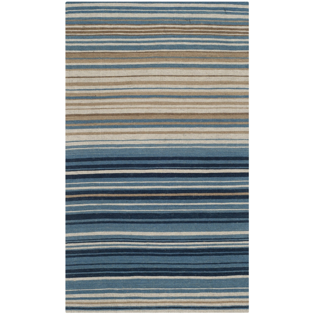 SAFAVIEH Marbella MRB289A Handmade Blue / Multi Rug Image 4