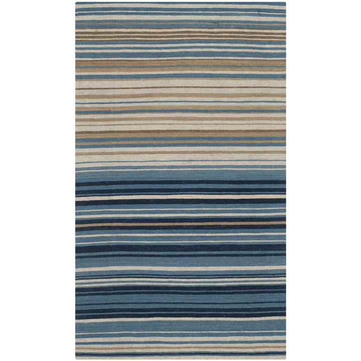 SAFAVIEH Marbella MRB289A Handmade Blue / Multi Rug Image 4